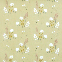 Printed Cotton LAOSSOU Wheat / Soft Multicolored